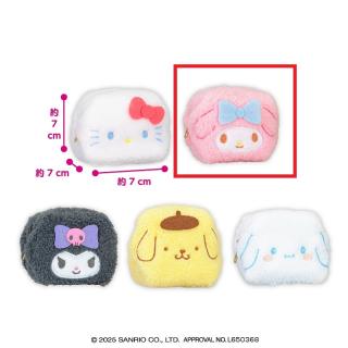 【サンリオ】【Bマイメロディ】サンリオキャラクターズ ふわふわミニキャラメルポーチ