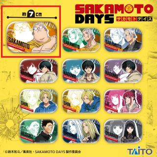 【SAKAMOTO DAYS】【A坂本(ふくよか)】SAKAMOTO DAYS　メタリック缶バッジ