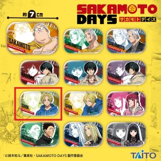 【SAKAMOTO DAYS】【Gシン(正面)】SAKAMOTO DAYS　メタリック缶バッジ