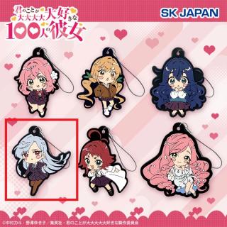 【君のことが大大大大大好きな100人の彼女】【D栄逢凪乃】君のことが大大大大大好きな100人の彼女 ラバーストラップ