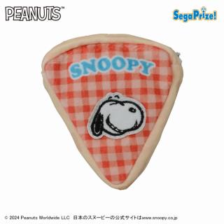 【スヌーピー】【Aレッド】SNOOPY(TM) ポーチ ～PIZZA～