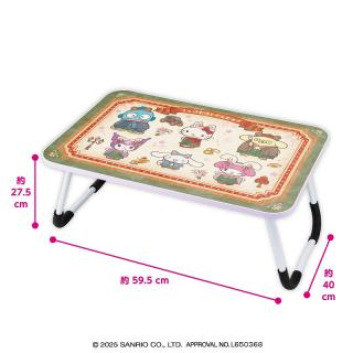 【サンリオ】サンリオキャラクターズ もふ耳レトロロリヰタ折りたたみテーブル