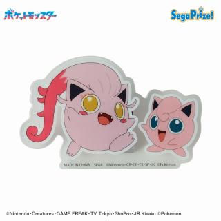 【ポケットモンスター】【Dプリン&サケブシッポ】ポケットモンスター　アクリルクリップ