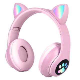 【家電製品(プライズ)】【Cピンク】ねこ耳ワイヤレスヘッドフォン