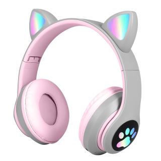【家電製品(プライズ)】【Dグレー】ねこ耳ワイヤレスヘッドフォン