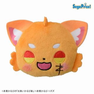 【赤見かるび】【Dズズ(目開け)】赤見かるびの「お笑いかるび塾」　きゃらまる　マスコットバッジ