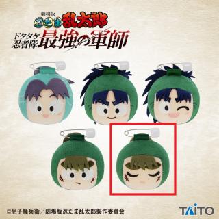 【忍たま乱太郎】【E中在家長次(目閉じ)】劇場版 忍たま乱太郎 ドクタケ忍者隊最強の軍師　フェイスバッジvol.3