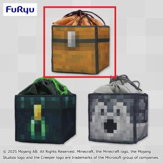 【マインクラフト】【Aチェスト】マインクラフト スクエア巾着