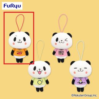 【お買いものパンダ】【Aオレンジ】お買いものパンダ ダサTいろいろマスコット
