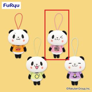 【お買いものパンダ】【Cピンク】お買いものパンダ ダサTいろいろマスコット