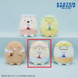 【すみっコぐらし】【Dねこ】すみっコぐらし お風呂上りぬいぐるみ