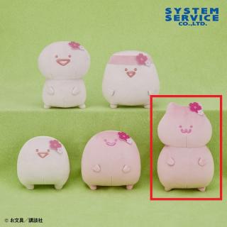 【お文具といっしょ】【E猫さん】お文具といっしょ さくらいろぬいぐるみ