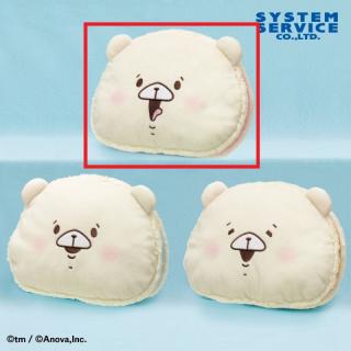 【ともだちはくま】【Aピンク(側面)】ともだちはくま マカロンクッション