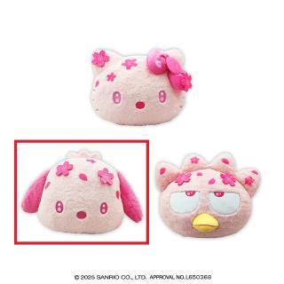 【サンリオ】【Bポチャッコ】サンリオキャラクターズ さくらカラー顔デカクッション1