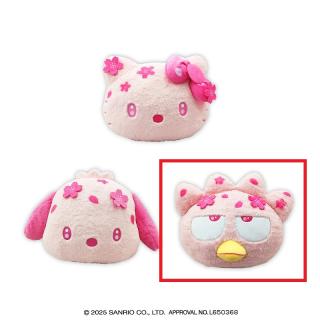 【サンリオ】【Cバッドばつ丸】サンリオキャラクターズ さくらカラー顔デカクッション1