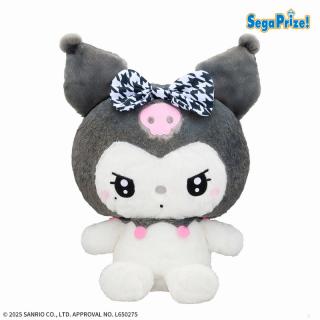 【サンリオ】【クロミ】ゆるかわ　サンリオキャラクターズ　スーパーラージぬいぐるみ“クロミ”　GIRLY CHIC