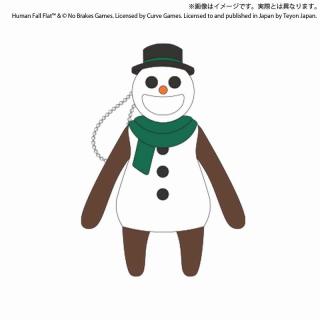 【ヒューマンフォールフラット】【Cスノーマン】ヒューマンフォールフラット　ぬいぐるみマスコットvol.1