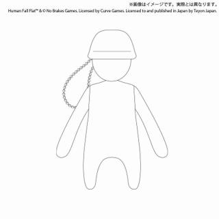 【ヒューマンフォールフラット】【Aヒューマン】ヒューマンフォールフラット　ぬいぐるみマスコットvol.1