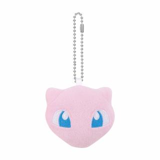 【ポケットモンスター】【Cミュウ】ポケットモンスター ボールチェーン付きフェイスぬいぐるみ～キャプテンピカチュウ・ヤドン・ミュウ・パモ～