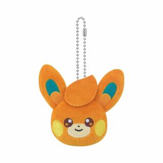 【ポケットモンスター】【Dパモ】ポケットモンスター ボールチェーン付きフェイスぬいぐるみ～キャプテンピカチュウ・ヤドン・ミュウ・パモ～