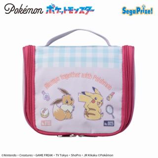 【ポケットモンスター】【Bピンク】ポケットモンスター　[PtZ]トラベルポーチ　SweetRetro