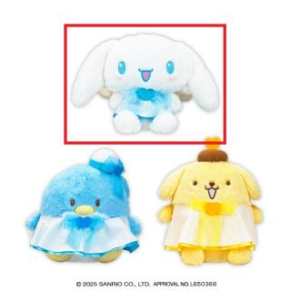 【サンリオ】【Aシナモロール】サンリオキャラクターズ ふんわりリボンエンジェルドールBIGタイプ2