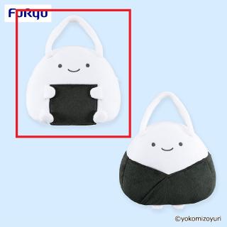 【なんでもいきもの】【Aしばすべりおにぎり】なんでもいきもの ぬいぐるみバッグ（のりおにぎり）