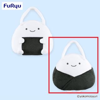 【なんでもいきもの】【Bはおりおにぎり】なんでもいきもの ぬいぐるみバッグ（のりおにぎり）