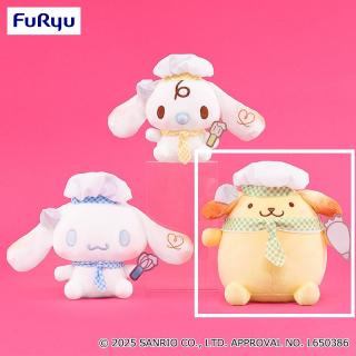 【サンリオ】【Cポムポムプリン】サンリオキャラクターズ ましゅまるむパティシエぬいぐるみ②