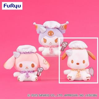 【サンリオ】【Cポチャッコ】サンリオキャラクターズ ましゅまるむパティシエぬいぐるみ①