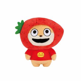 【にしむらゆうじ】【Bいちごこねずみ】にしむらゆうじ作品 ぬいぐるみ～こねずみとフルーツ～