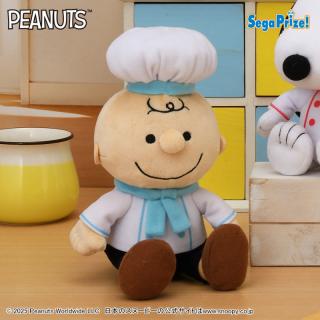 【スヌーピー】【Aチャーリー・ブラウン】SNOOPY(TM)　ぬいぐるみ　パティシエVer.