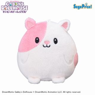 【ギャビーのドールハウス】【Bピンク】ギャビーのドールハウス　マスコット“ハムスターネコちゃん”
