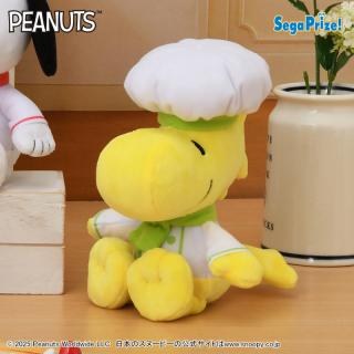 【スヌーピー】【Cウッドストック】SNOOPY(TM)　ぬいぐるみ　パティシエVer.