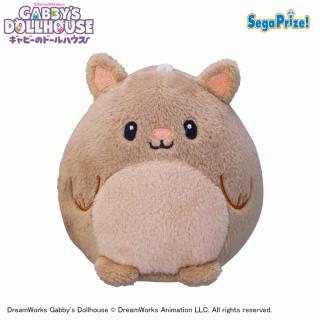【ギャビーのドールハウス】【Dブラウン(しましまナシ)】ギャビーのドールハウス　マスコット“ハムスターネコちゃん”