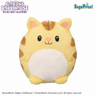 【ギャビーのドールハウス】【Cイエロー】ギャビーのドールハウス　マスコット“ハムスターネコちゃん”