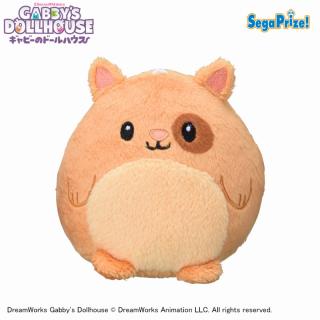 【ギャビーのドールハウス】【Eオレンジ】ギャビーのドールハウス　マスコット“ハムスターネコちゃん”