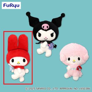 【サンリオ】【Aマイメロディ】マイメロディ・クロミ まえならえ！ぬいぐるみ