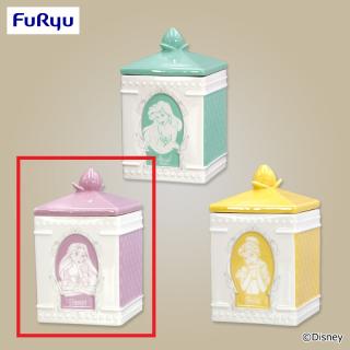 【ディズニー】【Bラプンツェル】ディズニープリンセス アンティーク風陶器小物入れ