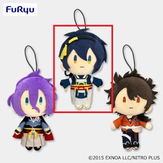 【刀剣乱舞】【A三日月宗近】刀剣乱舞ONLINE ゴム紐付き御伴散歩ぬいぐるみ②