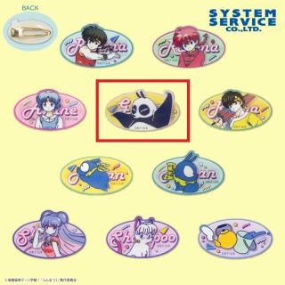 【らんま1/2】【D:玄馬(パンダ)】らんま1/2 アクリルヘアクリップ
