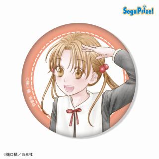 【学園アリス】【A:佐倉蜜柑(赤リボン)】学園アリス　缶バッジ