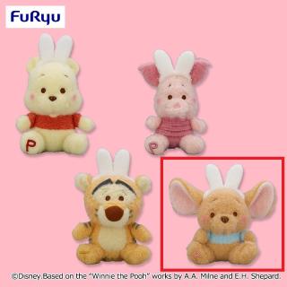 【ディズニー】【Dルー】くまのプーさん ミルキーボア うさ耳マスコット