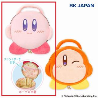 【星のカービィ】【Aカービィ】カービィ・ハッピーモーニング ぬいぐるみバニティポーチ