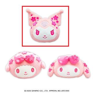 【サンリオ】【Aクロミ】サンリオキャラクターズ さくらカラー顔デカクッション2