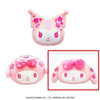 【サンリオ】【Cマイメロディ】サンリオキャラクターズ さくらカラー顔デカクッション2