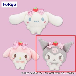 【サンリオ】【Cクロミ】サンリオキャラクターズ ぷくほぺイチゴマスコット