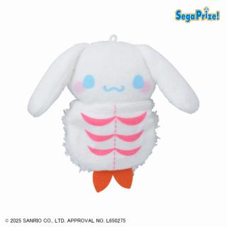 【サンリオ】【Aえび】ゆるかわ サンリオキャラクターズ Deco Charmy マスコット“シナモロール” おすし