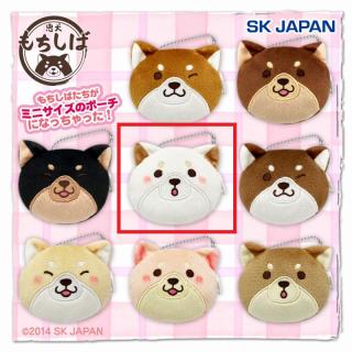 【Dうめ】忠犬もちしば ミニミニファスナーポーチ