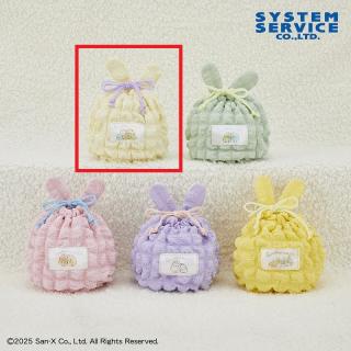 【すみっコぐらし】【Aホワイト】すみっコぐらし ふしぎなうさぎのおにわ うさ耳ぽこぽこポーチ